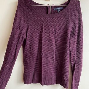 American Eagle Purple Sweater Size Small